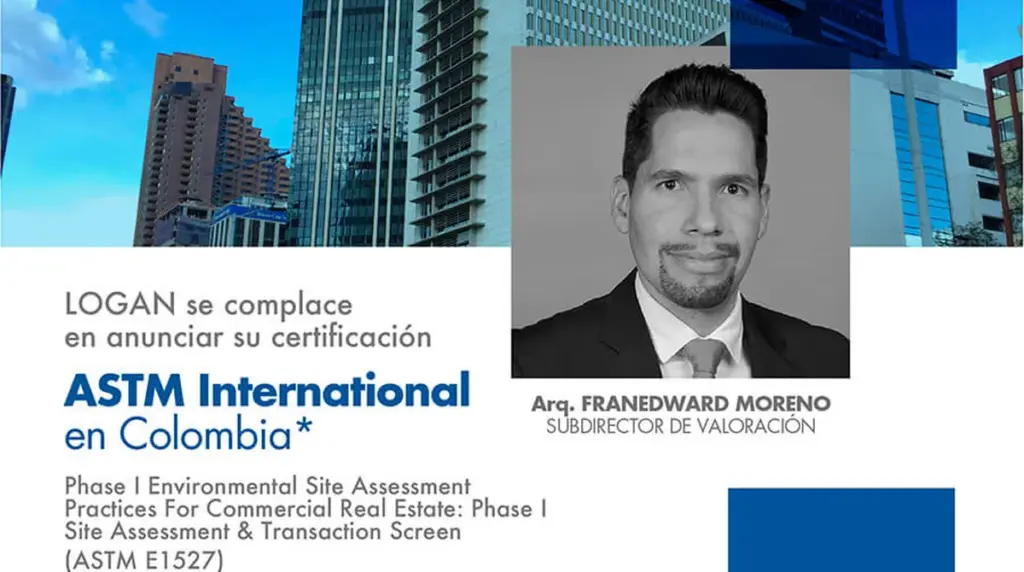 New Certification Announcement Colombia PHASE I ESA
